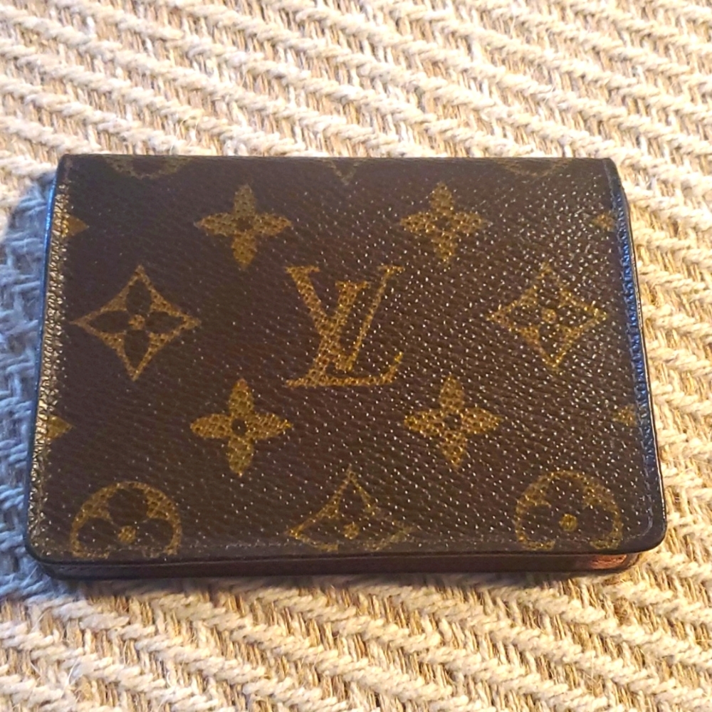 Louis Vuitton Monogram Key & Card Holder - Brown and Gold